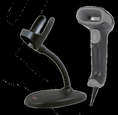 Honeywell Voyager XP 1470g - Disinfectant Ready, 2D, černý, USB kit, 1,5m kabel, stojan - obrázek č. 1