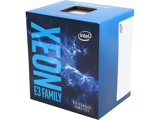 CPU Intel Xeon E3-1245 v5 (3.5GHz, LGA1151, VGA) - obrázek produktu