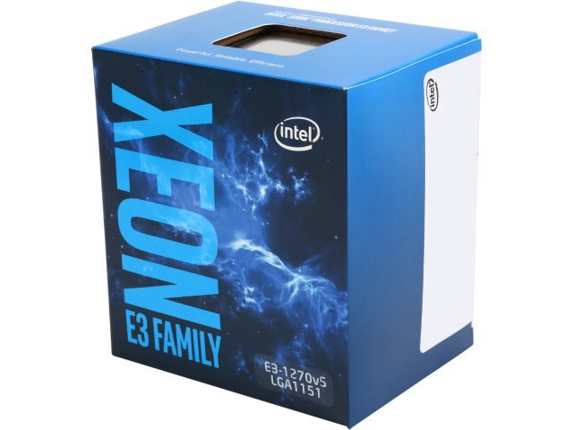 CPU Intel Xeon E3-1270 v5 (3.6GHz, LGA1151, 8MB) - obrázek produktu