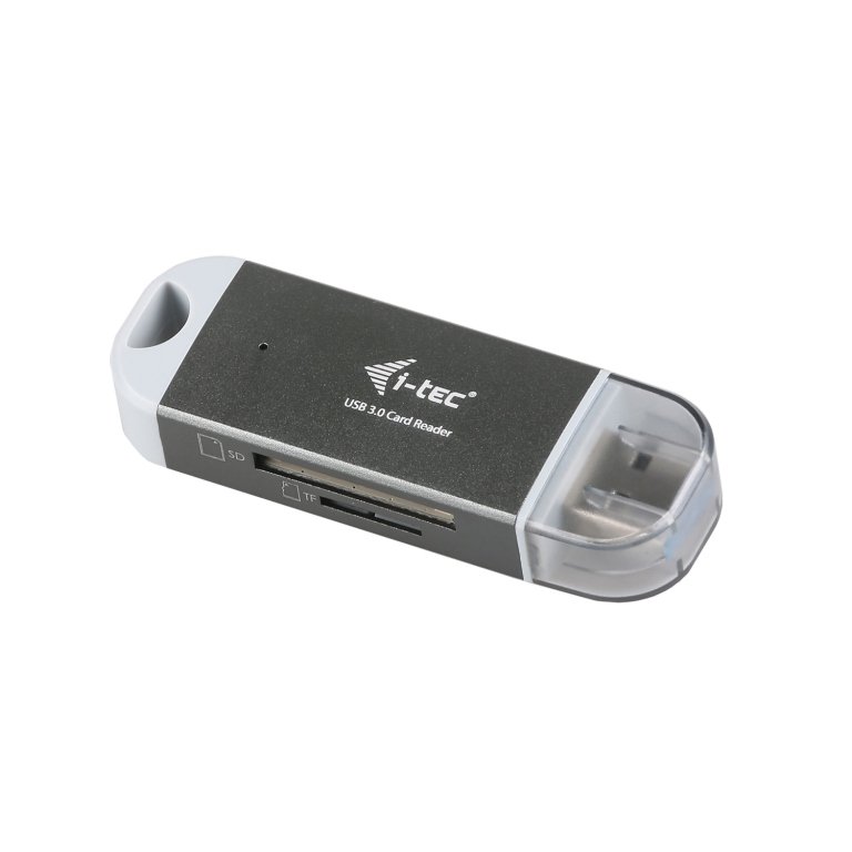 i-tec USB 3.0 DUAL Card Reader micro /  SDXC -šedá - obrázek produktu
