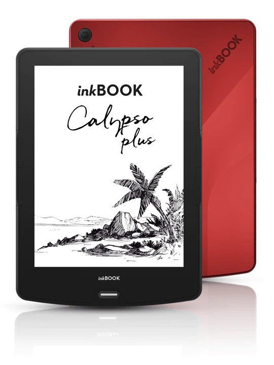 Čtečka InkBOOK Calypso plus red - obrázek produktu
