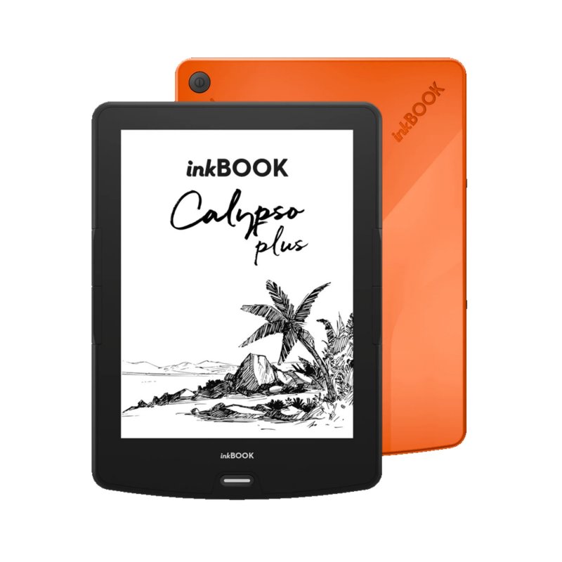 Čtečka InkBOOK Calypso plus orange - obrázek produktu