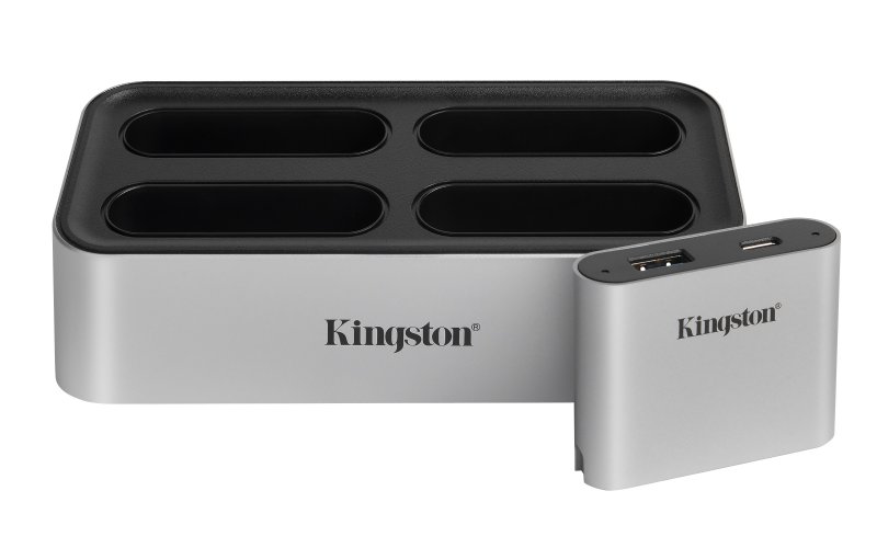 Kingston dokovací stanice pro čtečky karet Workflow + USB mini HUB - obrázek produktu