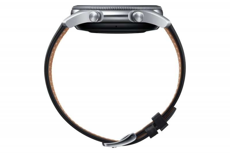 Samsung Galaxy Watch 3/ 45mm/ Silver/ Elegant Band/ Black - obrázek č. 3