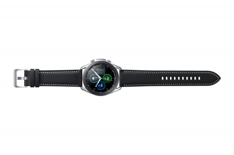 Samsung Galaxy Watch 3/ 45mm/ Silver/ Elegant Band/ Black - obrázek č. 2