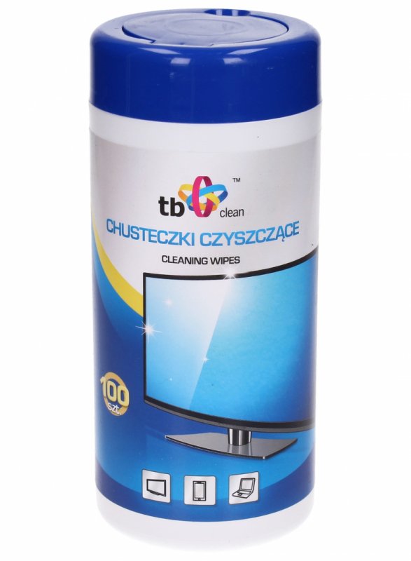 TB Clean Čistící ubrousky v tubě (100 ks) - obrázek produktu