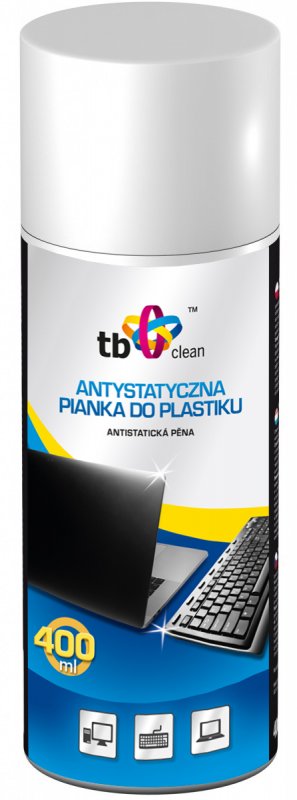 TB Clean Antistatická pěna na čištění plastových povrchů, 400ml - obrázek produktu