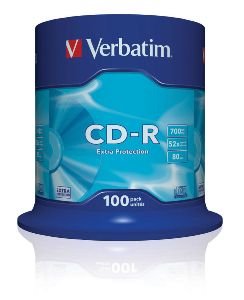 VERBATIM CD-R(100-Pack)Spindl/ ExtraProtect/ 52x/ 700 - obrázek produktu