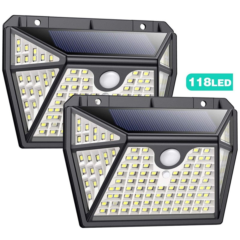 Venkovní solární LED světlo s pohybovým senzorem Z118 - obrázek produktu