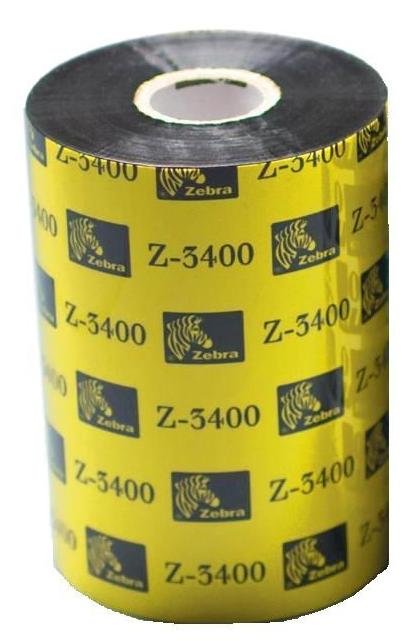 Zebra páska 3400 wax/ resin. šířka 102mm. délka 450 - obrázek produktu