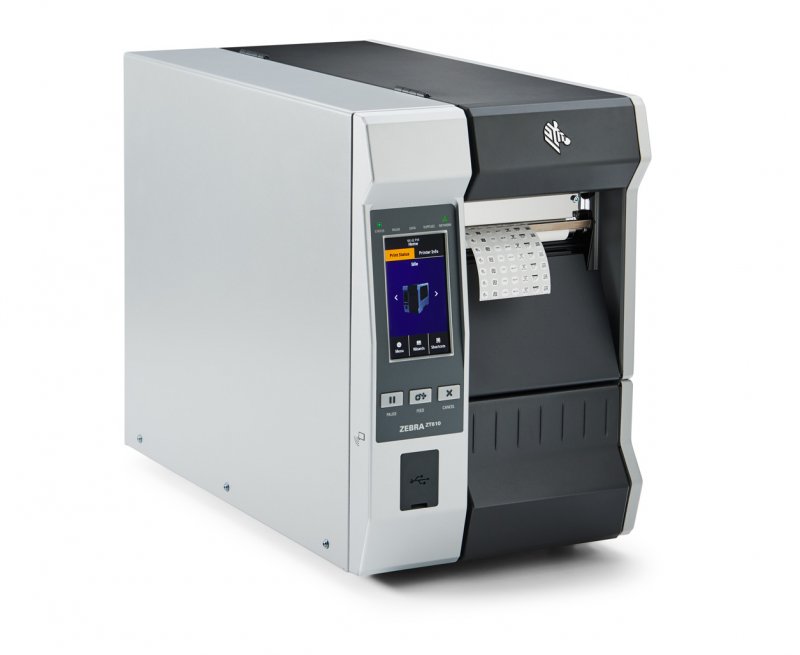 ZEBRA printer ZT610 - 203dpi, BT, LAN, cutter, colour touch display - obrázek produktu