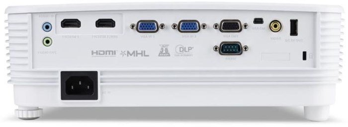 Acer DLP  P1155 - 4000Lm, SVGA, 20000:1, HDMI, VGA, USB, repro., bílý - obrázek č. 3