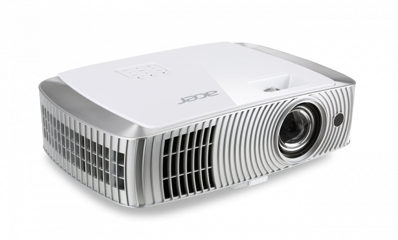 Acer DLP H7550ST (ShortThrow) - 3000Lm, FullHD, 16000:1, HDMI, VGA, USB, repro., 3D brýle, bílý - obrázek č. 1