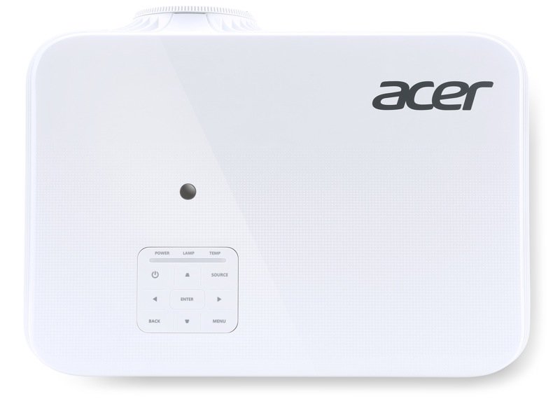 Acer DLP P5530 - 4000Lm, FullHD, 20000:1, HDMI, VGA, RJ45, repro., bílý - obrázek č. 3