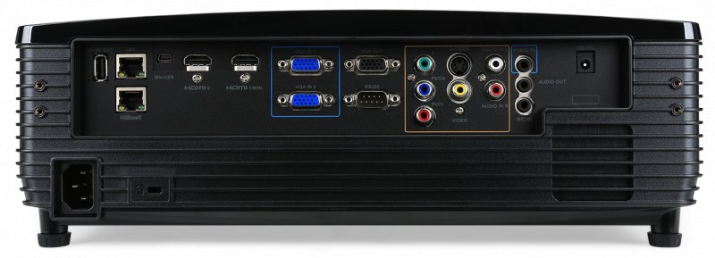 Acer DLP P6600 - 5000Lm, WUXGA, 20000:1, HDMI, VGA, RJ45, USB, černý - obrázek č. 4