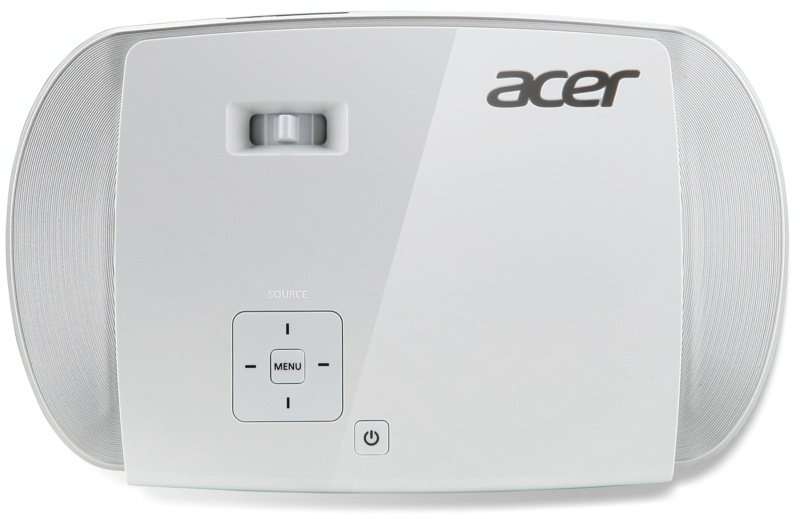 Acer DLP K137i - 700Lm, WXGA, 10000:1, HDMI, USB, MicroSD, repro., bílý - obrázek č. 3