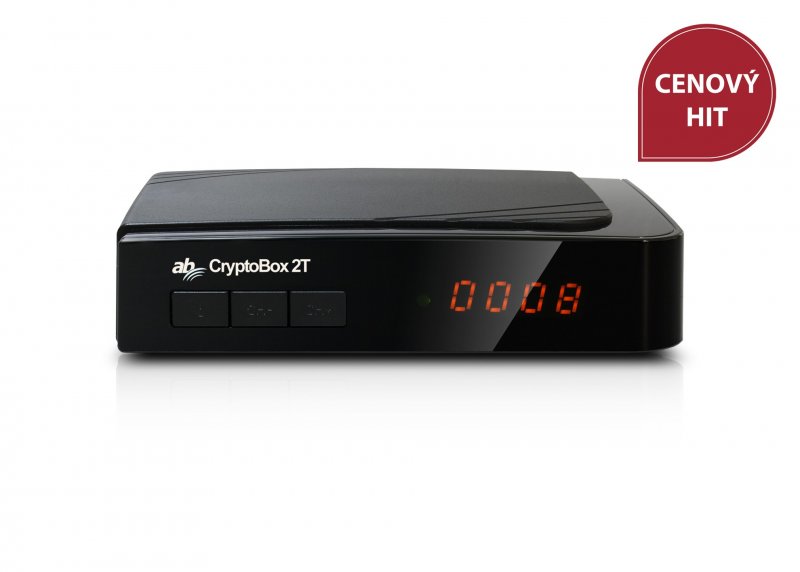 AB CryptoBox 2T HD terestriálny/ káblový prijímač - obrázek produktu