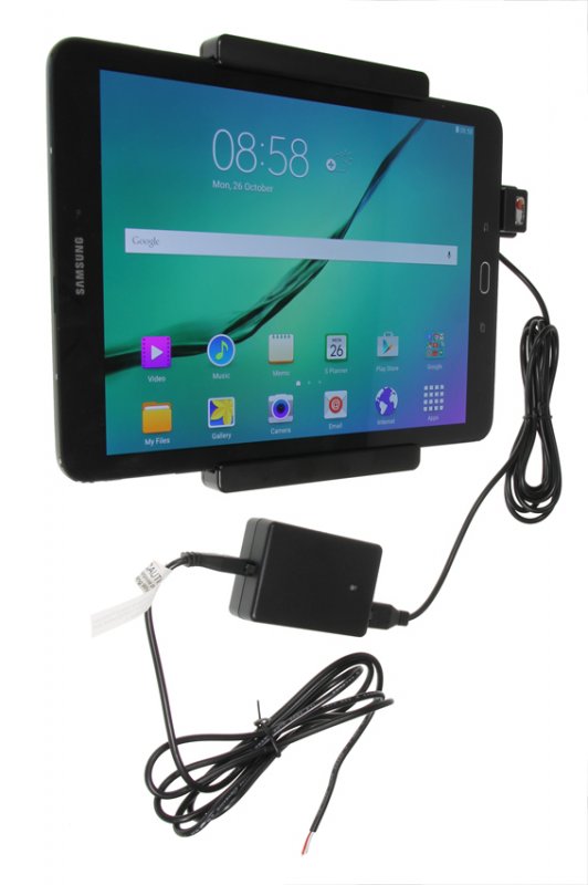 Brodit držák do auta na Samsung Galaxy Tab S2 9.7 bez pouzdra, se skrytým nabíjením - obrázek č. 1
