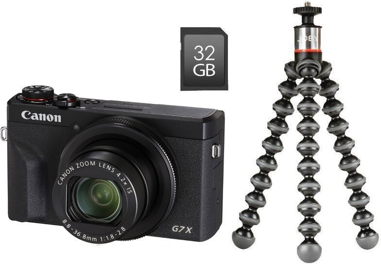 Canon PowerShot G7 X Mark III Black Vlogger kit - obrázek produktu