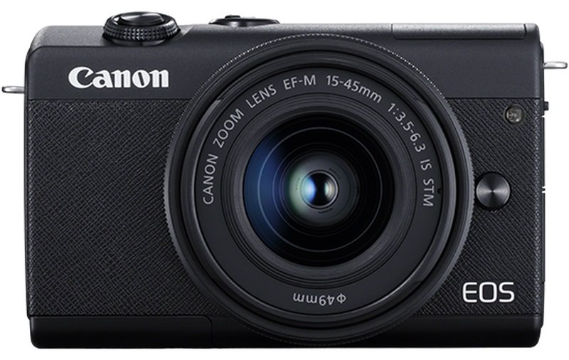 Canon EOS M200 černý+ EF-M15-45mm f/ 3.5-6.3 IS STM+ EF-M55-200mm f/ 4.5-6.3 IS STM - obrázek produktu
