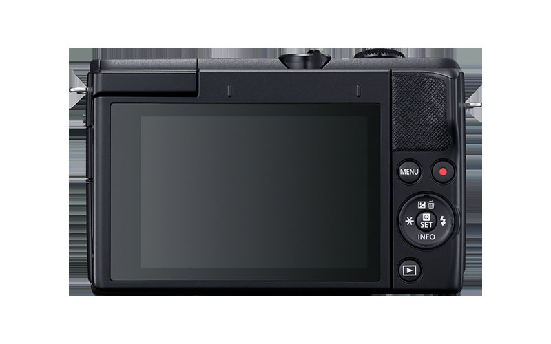 Canon EOS M200 černý+ EF-M15-45mm f/ 3.5-6.3 IS STM+ EF-M55-200mm f/ 4.5-6.3 IS STM - obrázek č. 3