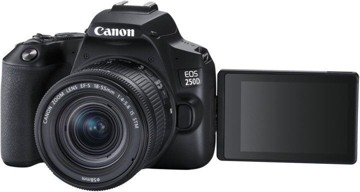 Canon EOS 250D BK 18-55 S CP EU26 - obrázek produktu