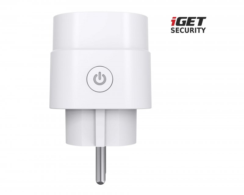 iGET SECURITY EP16 - chytrá zásuvka 230V,  pro alarm iGET M5, 2200 W - obrázek produktu