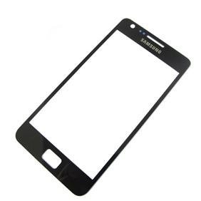 Dotykové sklo (bez digitizéru) pro Samsung Galaxy S2 (i9100) černý - obrázek produktu
