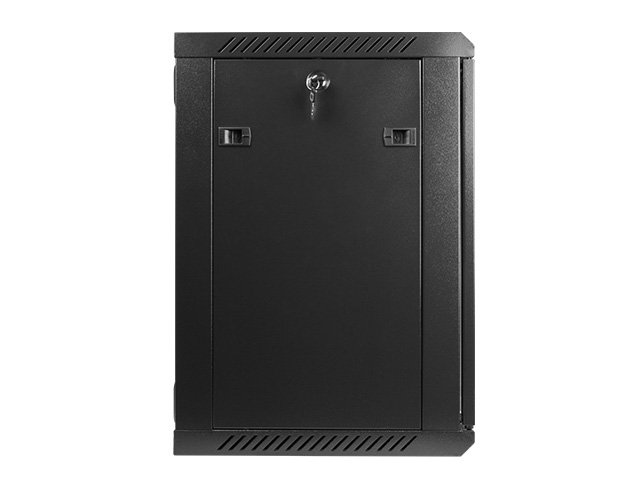 Nástěnný rack 19" 12U 600X450mm černý flat pack - obrázek č. 3
