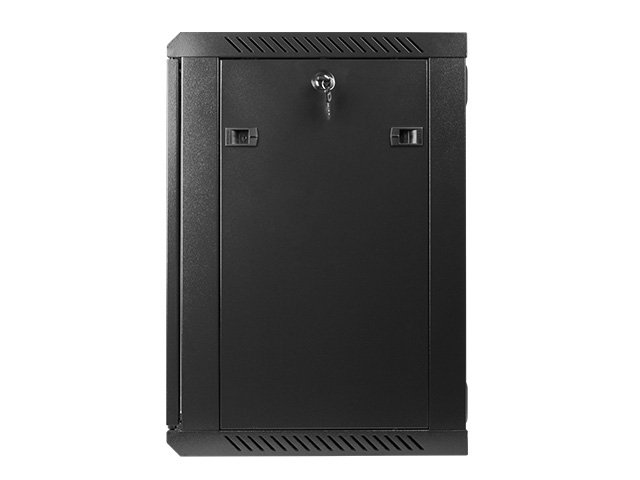Nástěnný rack 19" 12U 600X450mm černý flat pack - obrázek č. 4
