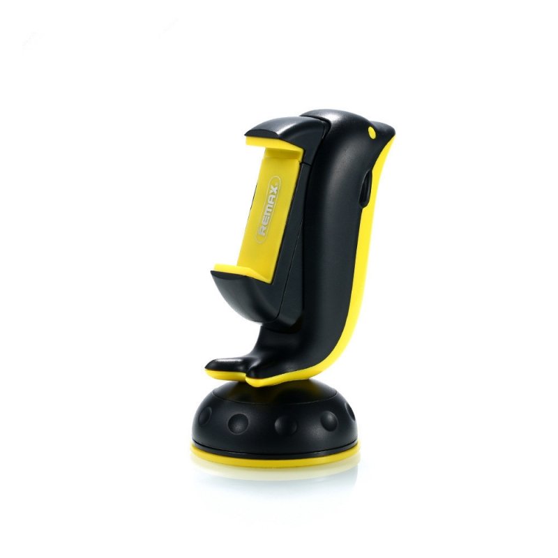 Remax RM-C20 , držák na mobilní telefony do auta, černo-žlutý - obrázek produktu