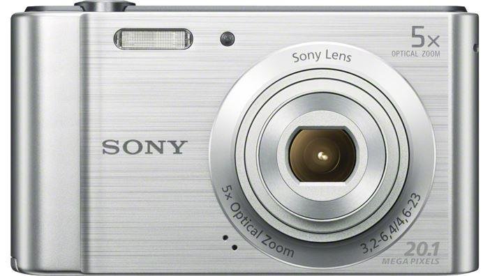 Sony Cyber-Shot DSC-W800 stříbrný,20,1M,5xOZ,720p - obrázek produktu