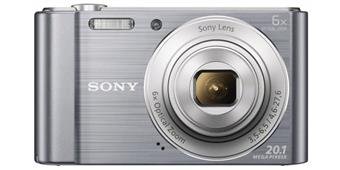 Sony Cyber-Shot DSC-W810 stříbrný,20,1M,6xOZ,720p - obrázek produktu