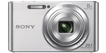 Sony Cyber-Shot DSC-W830 stříbrný,20,1M,8xOZ,720p - obrázek produktu