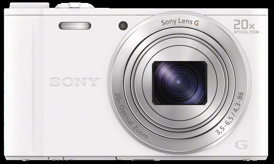 Sony DSC-WX350 bílá, 18,2Mpix,20xOZ,fullHD,WiFi - obrázek produktu