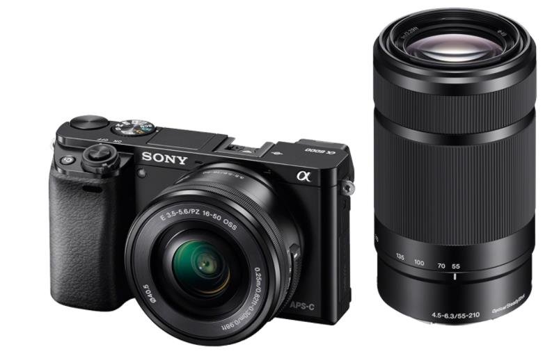 Sony A6000Y, 16-50+55-210mm, 24,3Mpix, černý - obrázek produktu