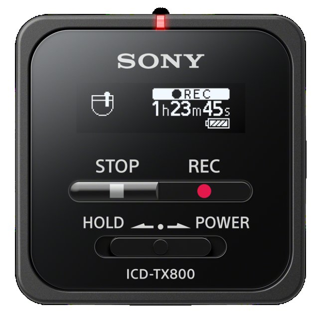 Sony dig. diktafon ICD-TX800,černý,16GB,USB - obrázek produktu