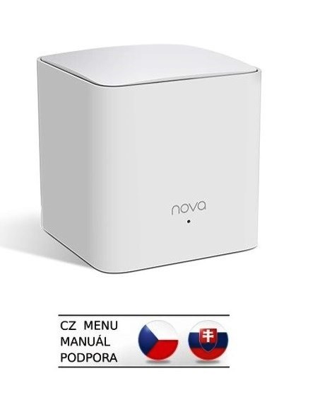 Tenda Nova MW5s (1-pack) Wireless AC1200 Mesh system Dual Band, 2x LAN, MU-MIMO, SMART CZ aplikace - obrázek produktu