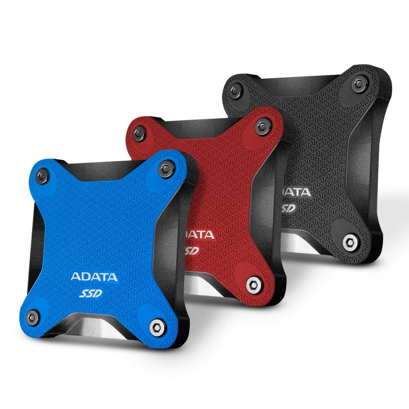 ADATA SD600Q/ 480GB/ SSD/ Externí/ 2.5"/ Červená/ 3R - obrázek produktu
