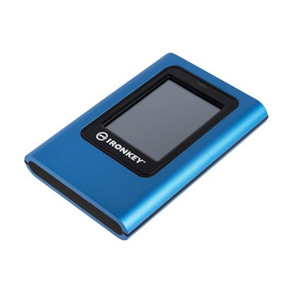 Kingston IronKey VP80/ 480GB/ SSD/ Externí/ 2.5"/ Modrá/ 3R - obrázek č. 1