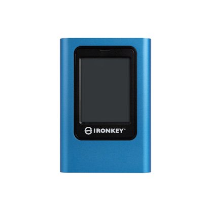 Kingston IronKey VP80/ 480GB/ SSD/ Externí/ 2.5"/ Modrá/ 3R - obrázek produktu