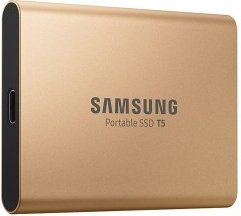 SSD 500GB Samsung externí, Zlatý - obrázek produktu