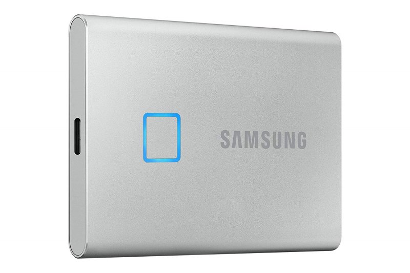 Samsung T7 Touch/ 1TB/ SSD/ Externí/ 2.5"/ Stříbrná/ 3R - obrázek produktu