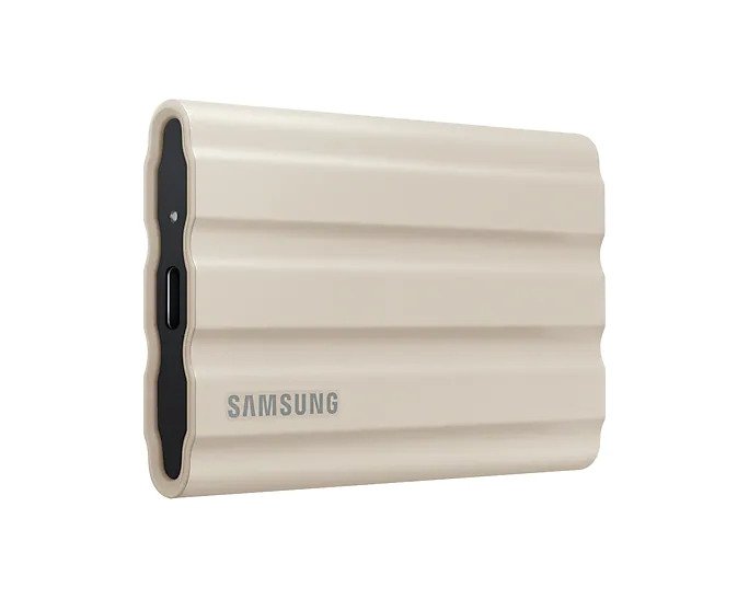 Samsung T7 Shield/ 1TB/ SSD/ Externí/ 2.5"/ Béžová/ 3R - obrázek produktu