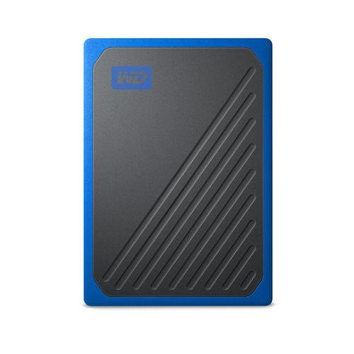 Ext. SSD WD My Passport GO 500GB USB3.0 modrá - obrázek produktu