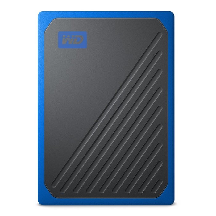 Ext. SSD WD My Passport GO 2TB USB3.0 modrá - obrázek produktu
