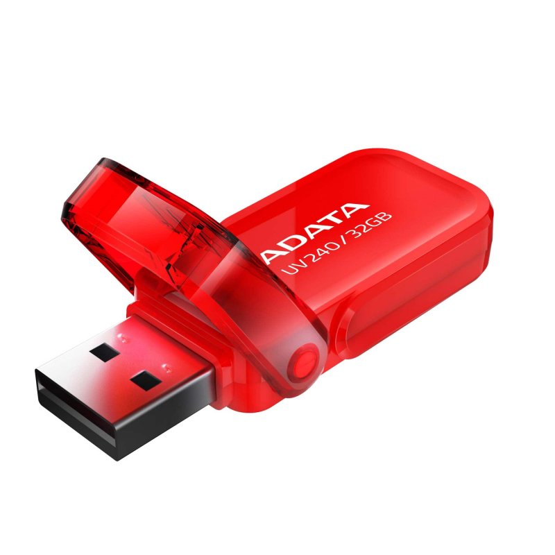 32GB ADATA UV240 USB red  (vhodné pro potisk) - obrázek č. 1