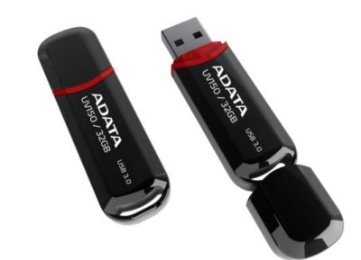 ADATA UV150/ 32GB/ 90MBps/ USB 3.0/ USB-A/ Černá - obrázek produktu