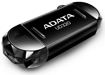 16GB ADATA UD320 USB 2.0 OTG černá - obrázek produktu