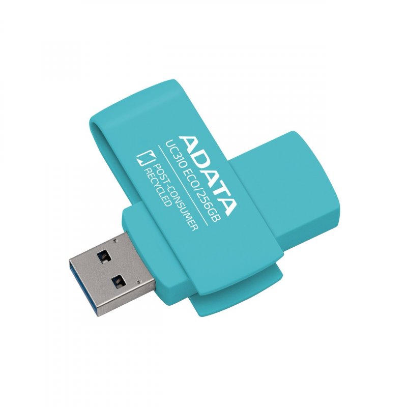 ADATA UC310 ECO/ 256GB/ USB 3.2/ USB-A/ Zelená - obrázek č. 1
